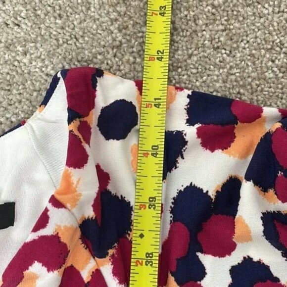 NWT Maggy London Faux Wrap Midi Dress - Picture 15 of 15